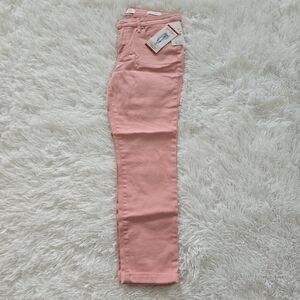 Jessica Simpson Pink Ankle Cropped Jeans